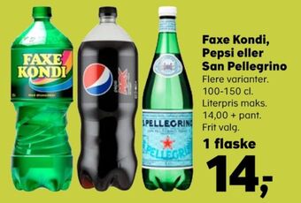 Kvickly Faxe kondi sportssodavand tilbud