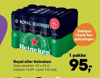 Kvickly Export øl tilbud