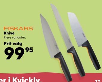 Kvickly Fiskars kniv tilbud