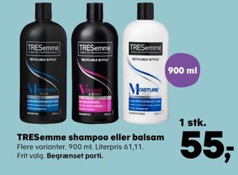 Kvickly Tresemmé shampoo tilbud
