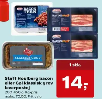 Kvickly Steff houlberg bacontern tilbud