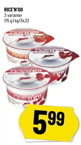 Løvbjerg Rice'n'go dessert kirsebær tilbud