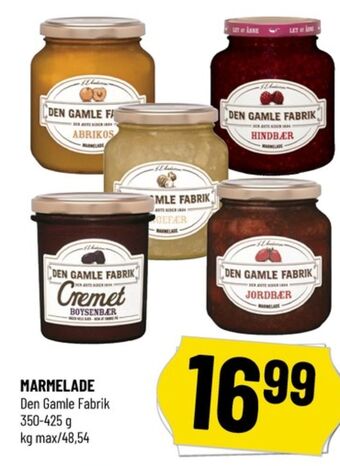 Den gamle fabrik marmelade