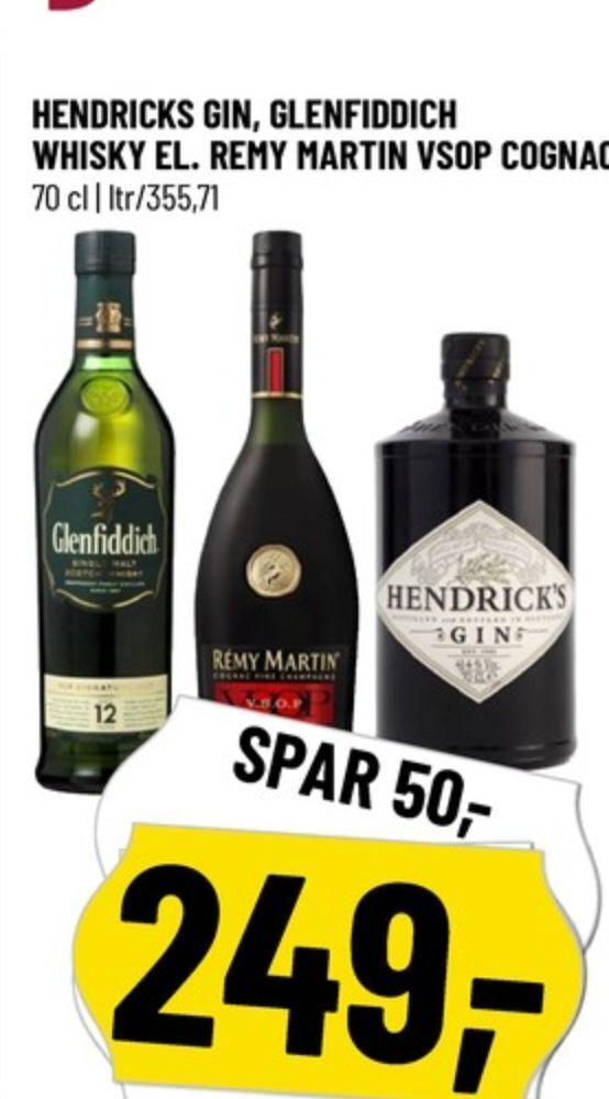 Hendricks gin tilbud hos Løvbjerg