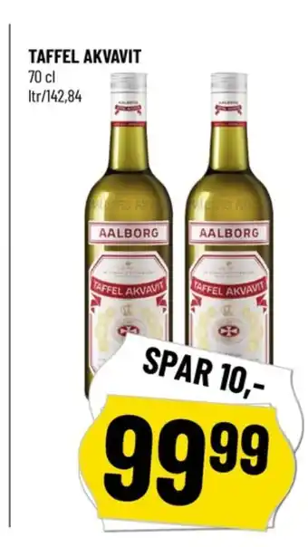 Løvbjerg Taffel akvavit snaps tilbud