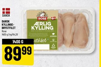 Løvbjerg Ærlig kylling kyllingebrystfilet tilbud