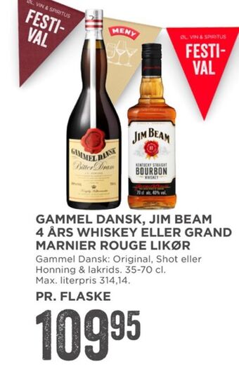 MENY Gammel dansk bitter tilbud