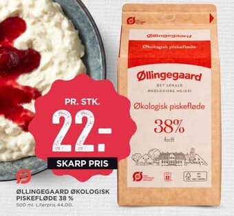 MENY Øllingegaard piskefløde 38% tilbud