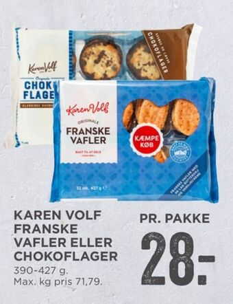 MENY Karen volf kager tilbud