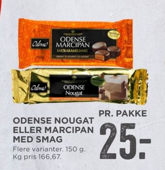 MENY Odense marcipan tilbud