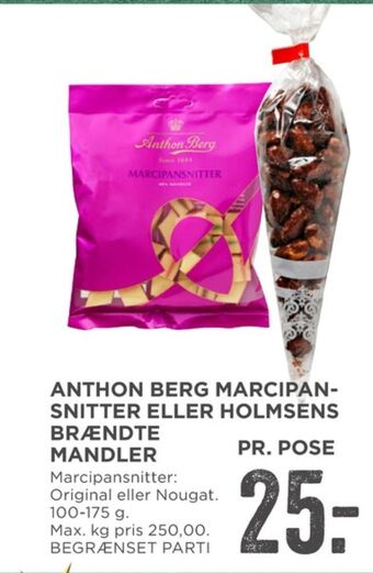 MENY Anthon berg marcipansnitter tilbud