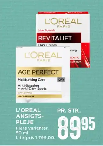 MENY Revitalift creme tilbud