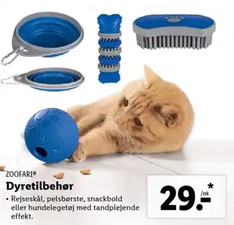 Dyretilbehør Rejseskål, Pelsbørste, Snackbold