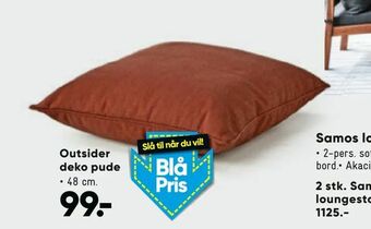 Bilka Outsider deko pude tilbud