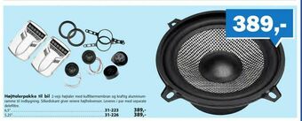 Biltema Højttalerpakke til bil tilbud