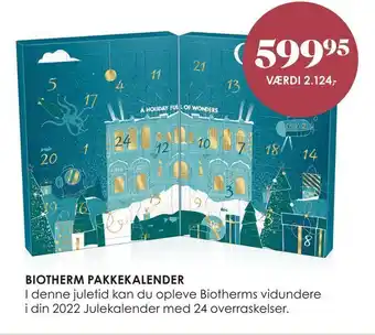 Matas Biotherm pakkekalender tilbud