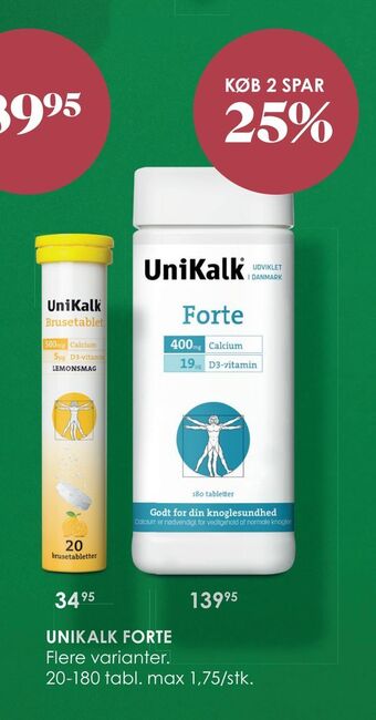 Matas Unikalk forte tilbud