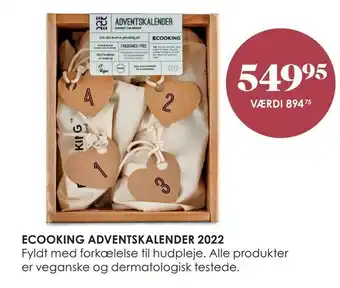 Matas Ecooking adventskalender 2022 tilbud