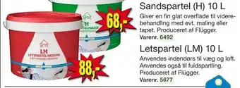 Letspartel (lm) 10 l