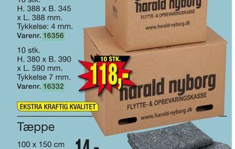 Harald Nyborg Flytte-/ opbevaringskasse tilbud