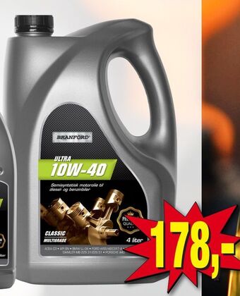 Harald Nyborg Motorolie special 10w-40 tilbud