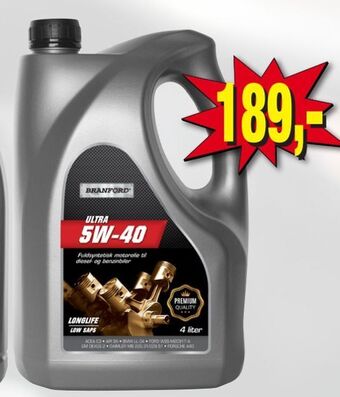 Motorolie ultra 5w-40