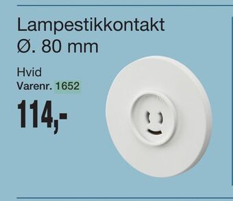 Lampestikkontakt