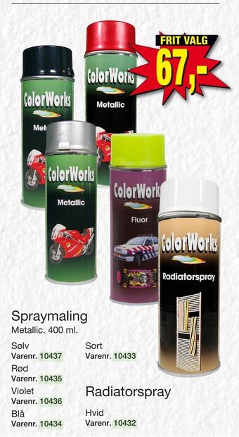 Harald Nyborg Spraymaling tilbud