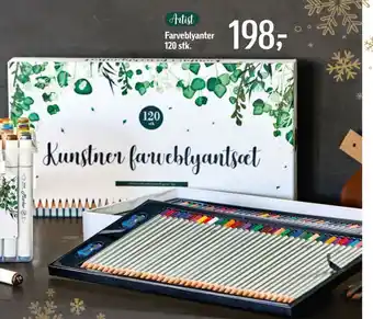 Føtex Farveblyanter 120 stk tilbud