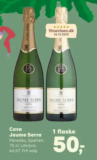 Kvickly Cava jaume serra tilbud