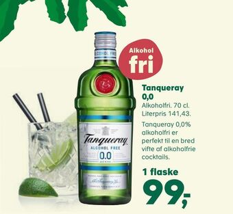 Kvickly Tanqueray 0,0 tilbud