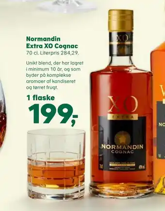 Kvickly Normandin extra xo cognac tilbud