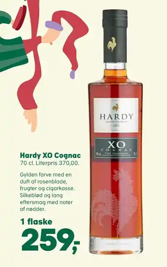 Kvickly Hardy xo cognac tilbud