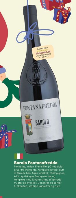 SuperBrugsen Barolo fontanafredda tilbud