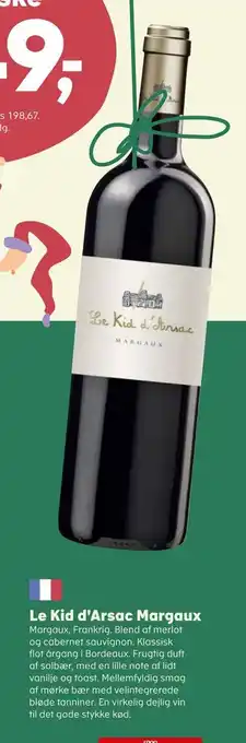 Le kid d'arsac margaux