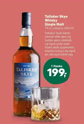 Talisker skye whisky single malt