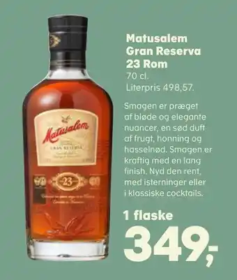 Matusalem gran reserva 23 rom