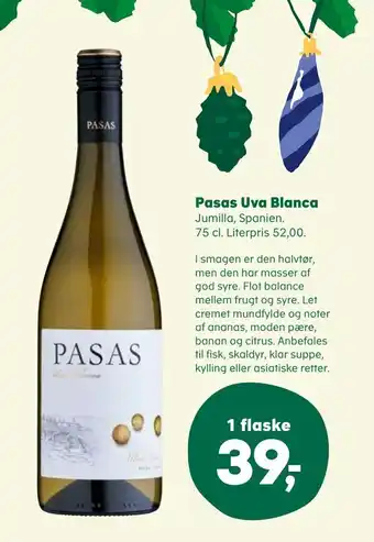 SuperBrugsen Pasas uva blanca tilbud