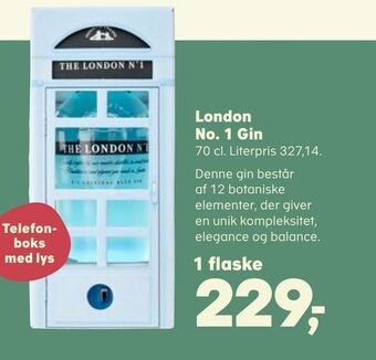 SuperBrugsen London no. 1 gin tilbud