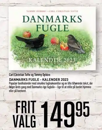 Danmarks fugle - kalender 2023