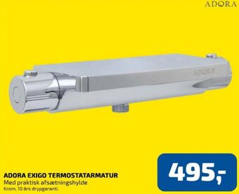 Davidsen Adora termostatarmatur tilbud