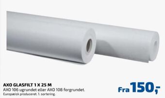 Davidsen Axo glasfilt tilbud