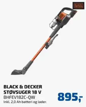 Davidsen Black&decker støvsuger tilbud