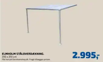 Elmholm overdækning