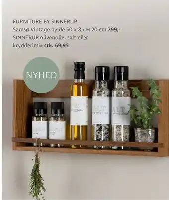 Sinnerup Furniture by sinnerup samsø vintage hylde tilbud