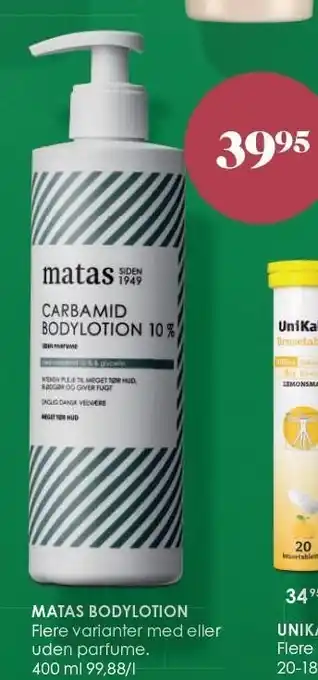 Matal bodylotion