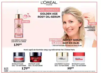Matas L'oréal paris age perfect el. revitalift tilbud