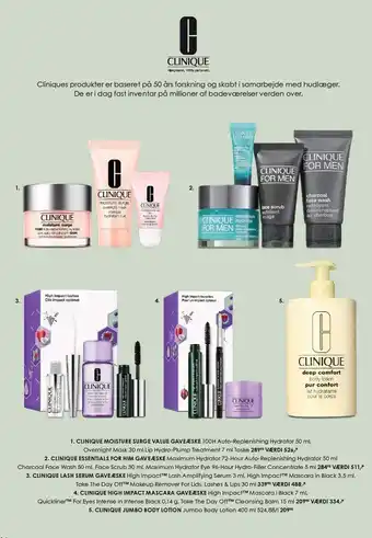 Matas Clinique produkter tilbud