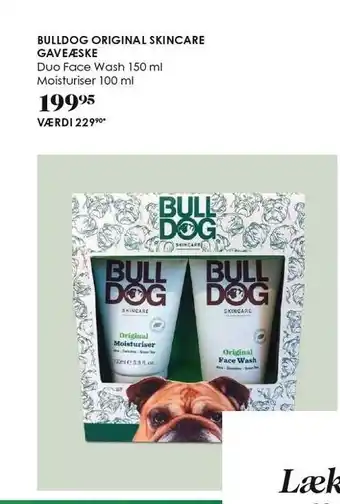 Bulldog skincare gaveæske