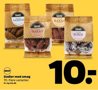 Netto Green dates dadler tilbud
